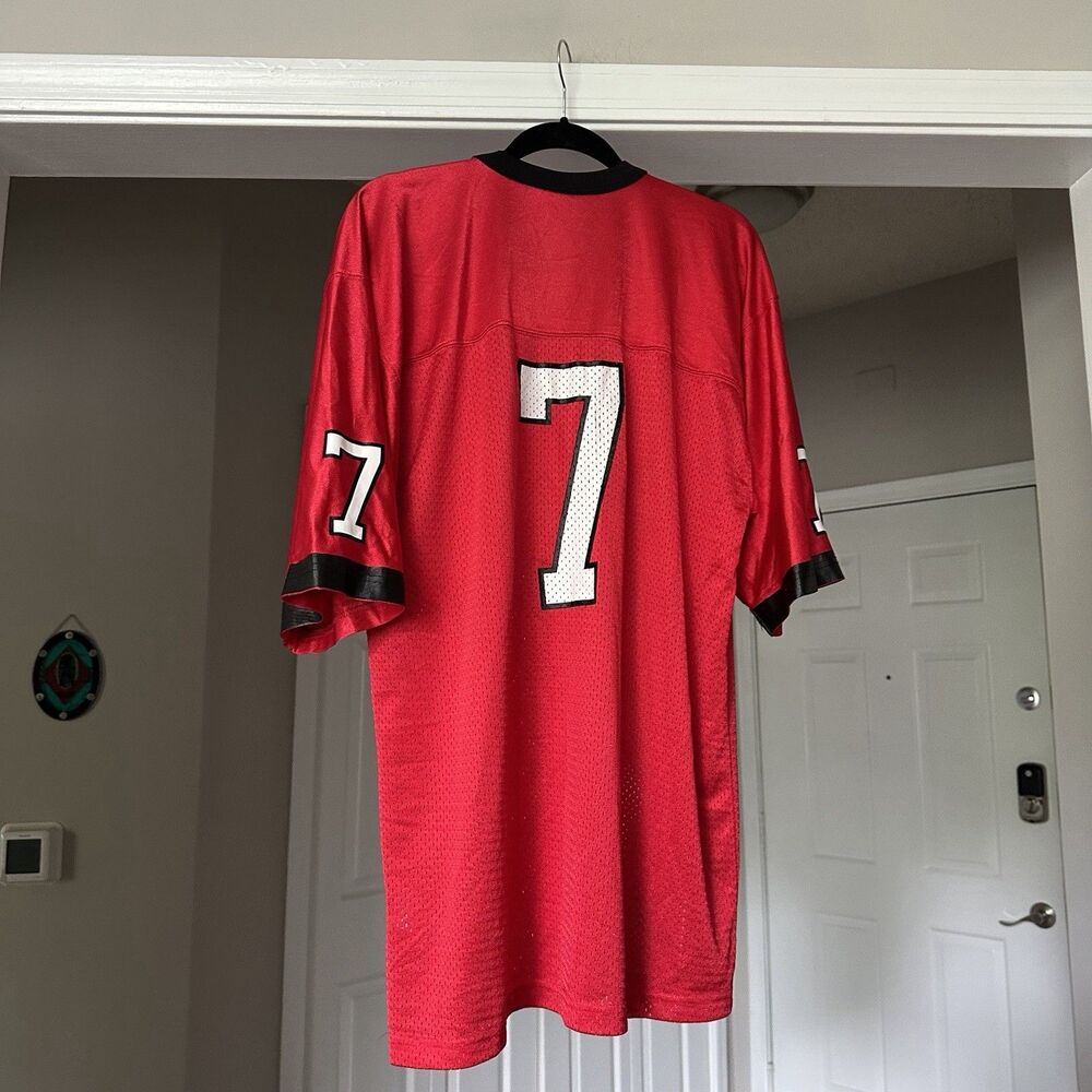Georgia Bulldogs Nike #7 Matthew Stafford Men Jersey - Red Size Large - Picture 7 of 11